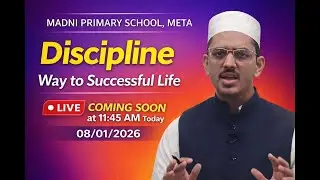 Discipline: The Key to a Successful Student Life | Live at Madni Primary School, Meta