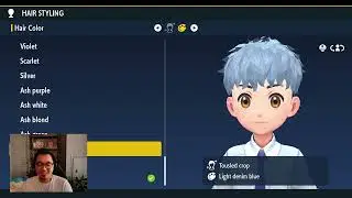 Character Customization (Male) - Pokemon Scarlet/Violet