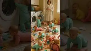 &ldquo;Laundry Day: Baby Spin Cycle Madness!&rdquo; 🌀👶🧺 #ParentingReality #SupriyasHappyLoop #CuteChaos  #cute