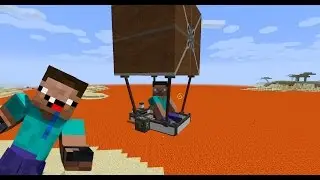 ЛЕТАЕМ НА ДИРИЖАДЛЯХ В МАУНКРАФТЕ. ОБЗОР МОДА №1 VIESCRAFT 1.10.2