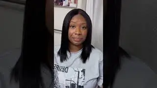 YAKI STRAIGHT GLUELESS BOB WIG INSTALL #gluelesswigs #closurewigs #yakistraight #gluelesswiginstall