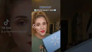 WAL-MART WINTER BEAUTY BOX #makeup #walmart #makeupproducts
