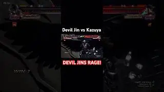 Devil Jin RAGE DRIVE COMEBACK | Devilster Devil Jin vs Kazuya #tekken8 #deviljin #devilster