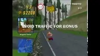 Red Brick Car - Homer - Springfield Mountains (The Simpsons Road Rage Gameplay Part 148)