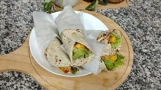 Ramadan special chiken wrap sandwiches 