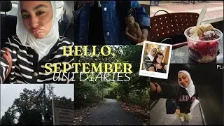Uni Diaries | اسبوع بحياة مبتعثه🇺🇸📚🍃