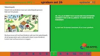 Staatsexamen B1 - Examenopgaven Set 26 - Spreken