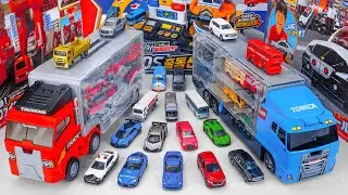 収納車がいっぱい！トミカのクラシックコレクション A Collection of Storage Cars Playset ASMR Satisfying with Unboxing