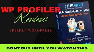 WP Profiler Tutorial Video | Best overall WP Profiler tutorial | If WP Profiler is a  Fake?