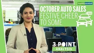 3 Point Analysis | October Auto Sales: Festive cheer to select pockets