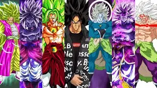 Top 10 Most Powerful Non-Canon Forms Of BROLY!!! (NEVER SEEN)