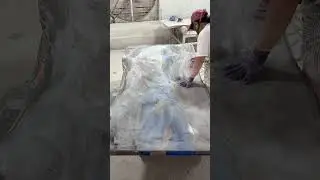 Building a Blue Resin Table &ndash; Step by Step 🌊💙