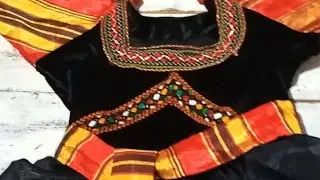 تفصيل وخياطة فستان عصري قبائلي😍😍💥 انيق للبنات  5سنوات 