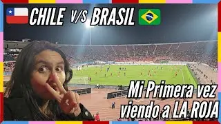 Alentando a LA ROJA ⚽️🇨🇱 | Mi Primer Partido en el Estadio Nacional