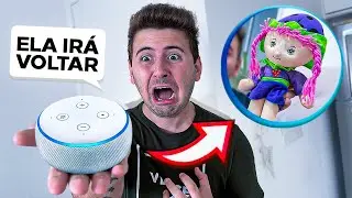 A ALEXA DISSE QUE A BONECA AMALDIÇOADA ESTÁ VOLTANDO!