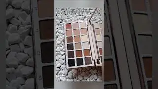 NATASHA DENONA EYE SCULPT TEXTURE & TONE PALETTE Soft #makeup #shorts #eyeshadow #new #palette #fyp