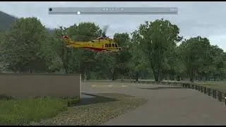 modded aw139 X-rotors take off
