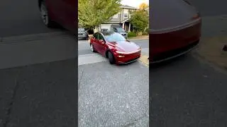 2026 Tesla Model Y Juniper Ultra Red | Ground Clearance Test & EV Sound
