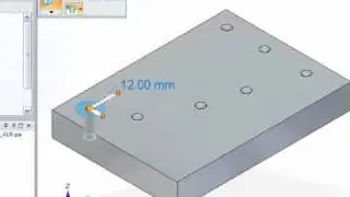 Solid Edge Tips & Tricks - Synchronous Maintain Hole Alignment Part 2