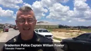 Bradenton Police Captain Fowler on Bradenton Plane Crash