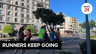 WATCH | Cape Town Marathon cancelled, runners still show up