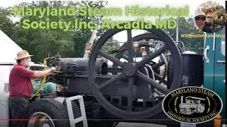 Maryland Steam Historical Society Arcadia MD 2021, Hit & Miss Engine area walk First Day
