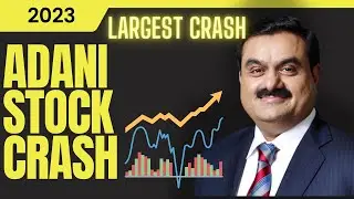Adani Stock Price Crash | Explained in 2 mins | 2023