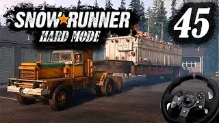 SnowRunner - Hard Mode - Shortcut Or Big Mistake - Episode 45