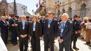 Cartagena lleva a la Virgen de la Piedad en un traslado extraordinario por su Centenario