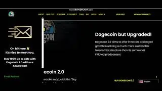 NEW  COIN  - Dogecoin 2.0   (DOGE2) - New Crypto Token - New Coin launching -new coin news