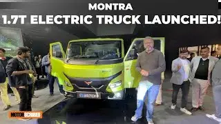 MONTRA Eviator Electric Truck launched! | Bharat Mobility Expo 2025