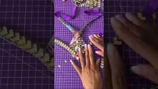 DIY carnival costume - gemming legpieces #carnivalcostumes #turorial #flocademy