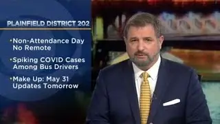 Plainfield School District 202 Cancels Monday Classes Due To COVID Spike Causing Shortage Of Bus Dri