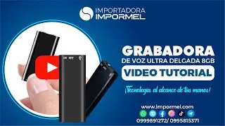 MINI MICRÓFONO ESPÍA ULTRA PEQUEÑO 8GB | ASÍ ES COMO FUNCIONA | TUTORIAL (I420053)
