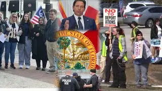 Manifestasyon komanse nan Florida kont ICE / Lalmay retire troup li Greenland