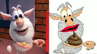 Laugh wite Booba bubble gam || fanny drawing art meme video 😅😅||