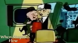 Когда Магу улетел (1954) &mdash; мультфильм о мистере Магу | Обзор и краткое содержание