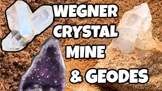 Crystal Hunting at Wegner Quartz Crystal Mines Review - Geodes - Dig Your Own Quartz Crystals