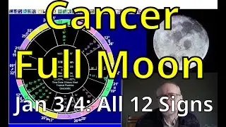 Astrology for the Wknd of January 3/4 2026: Cancer Full Moon