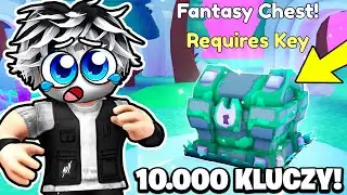OTWORZYŁEM 10.000 NOWYCH FANTASY KLUCZY W PET SIMULATOR 99! *CZY SIĘ OPŁACAŁO?!* Roblox!