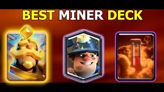 STRONGEST Hero Knight + Miner Poison Deck in Clash Royale! 💣