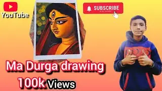 Ma Durga drawing #madurgadrawing #drawing #longvideo ❤️