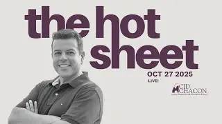 THE HOT SHEET Live! - ReloToBaja - Oct 27 2025