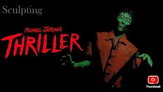 Sculpting MICHAEL JACKSON | Thriller - Tribute | Timelapse