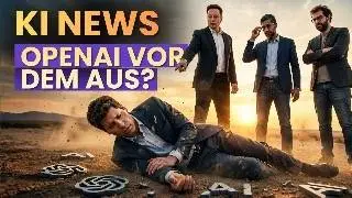 HEFTIGE KI NEWS: Das Ende f&uuml;r OpenAI? KRANKE Pl&auml;ne von Elon Musk? Video KI auf dem n&auml;chsten Level!