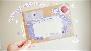 pen pal with me! | purple/SOUR theme