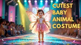 Cutest Baby Animal Costumes on the Runway | Kids Fashion Show Ever