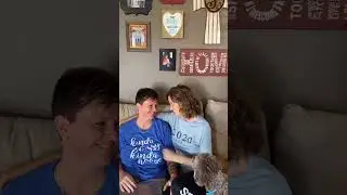 Affectionate Moment Between Partners on Couch#affection #couplegoals #tendermoment