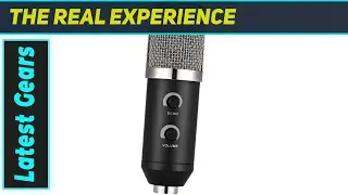 Toyvian Professional Condenser Mic: Elevate Your Indoor Audio!