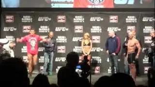 UFC on FUEL TV 7: Weight-Ins Stanislav Nedkov VS Tom Watson